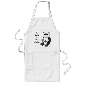 Tablier Long Ours Panda Trop mignon