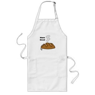 Tablier Long Pain Frais Illustration Boulangerie Mignonne Ama