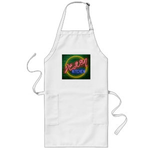 Tablier Long Panneau cuisine Neon Vegan