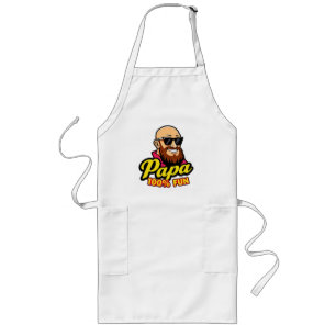 Tablier Long Papa 100% fun