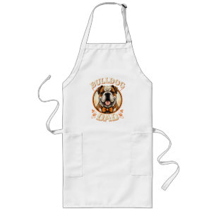 Tablier Long Papa Bouledogue – Cute Vintage Bouledogue Fête des