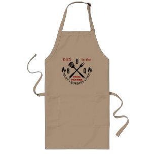 Tablier Long Papa est le Père Grill Apron
