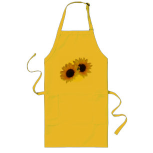 Tablier Long Parc tournesol Sunny Sunflower BQ Apron