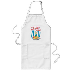 Tablier Long Pâtes Dolce Vita Italie