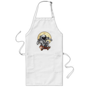 Tablier Long Patin Astronaute