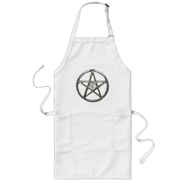 Tablier Long Pentacle Arbre De Vie Apron (Devant)