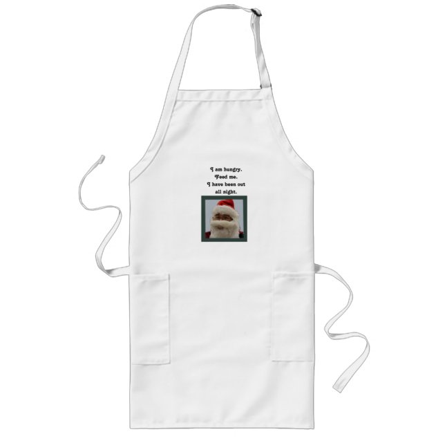 Tablier Long Père Noël Apron (Devant)