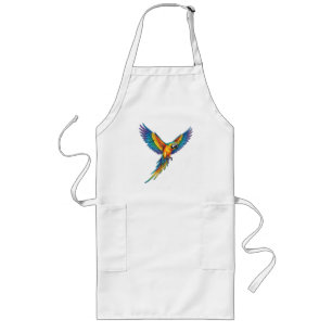 Tablier Long Perroquet