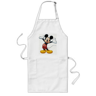Tablier Long Personnage de citrouille Mickey Mouse – Dessin ani