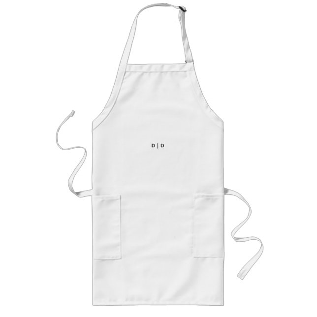 Tablier Long Personnalisé (Devant)