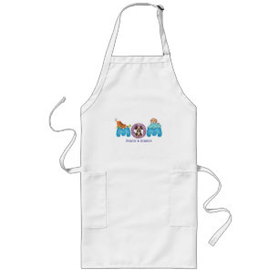 Tablier Long Personnaliser Doggie Mom