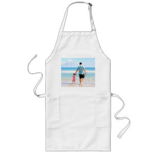 Tablier Long Personnalisez votre photo Apron cadeau personnalis