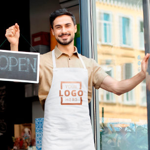 Tablier Long Personnel employé du logo de l'entreprise personna