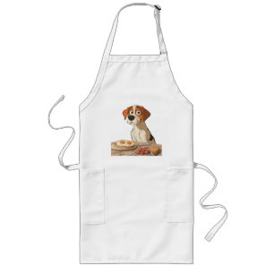 Tablier Long Petit-déjeuner chien
