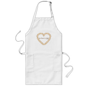Tablier Long Pierogi Heart Apron