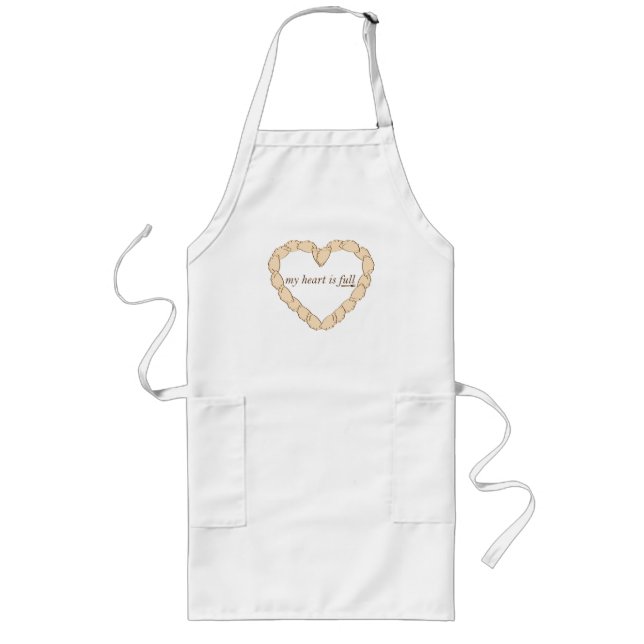 Tablier Long Pierogi Heart Apron (Devant)