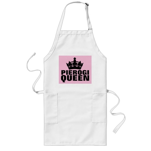 TABLIER LONG PIEROGI QUEEN KITCHEN APRON (Devant)