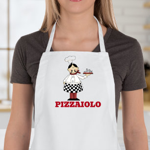 Tablier Long Pizzaiolo Italien Pizza Chef