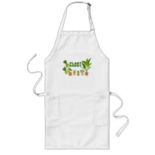 Tablier Long Plante Daddy Long Apron   Cadeaux pour amoureux Pl