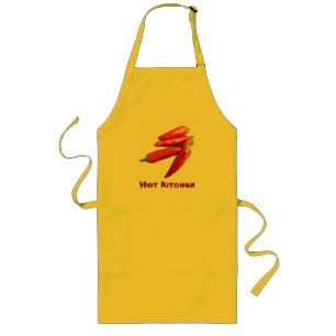 Tablier Long Poivrons rouges Hot Chili