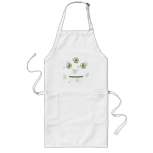 Tablier Long Porte-face du monstre vert