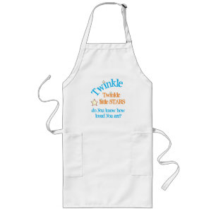 Tablier Long Portez ceci pour vos petites étoiles ! Quelque cho