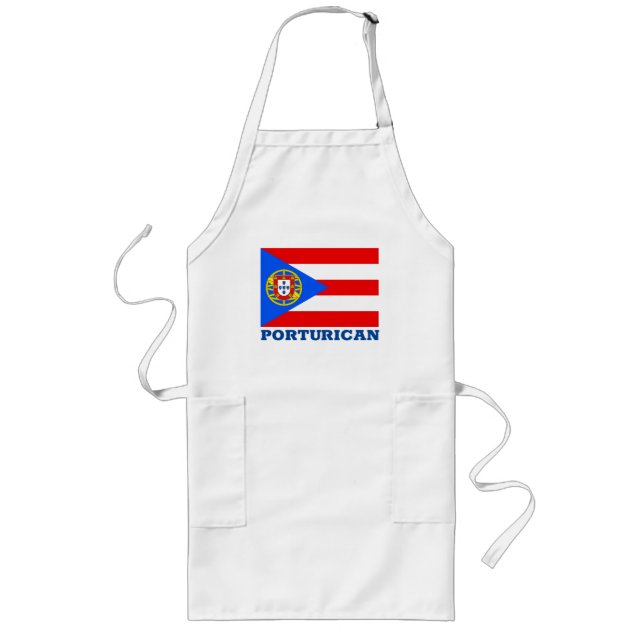 Tablier Long Portu-Rican (Devant)