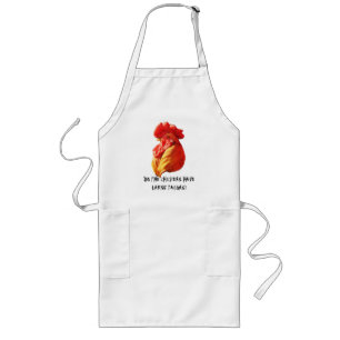 Tablier Long Poulets avec de grandes Talons