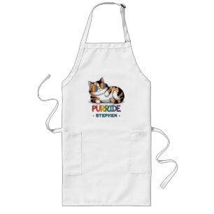 Tablier Long Purride - Pride de chats Cool LGBTQ