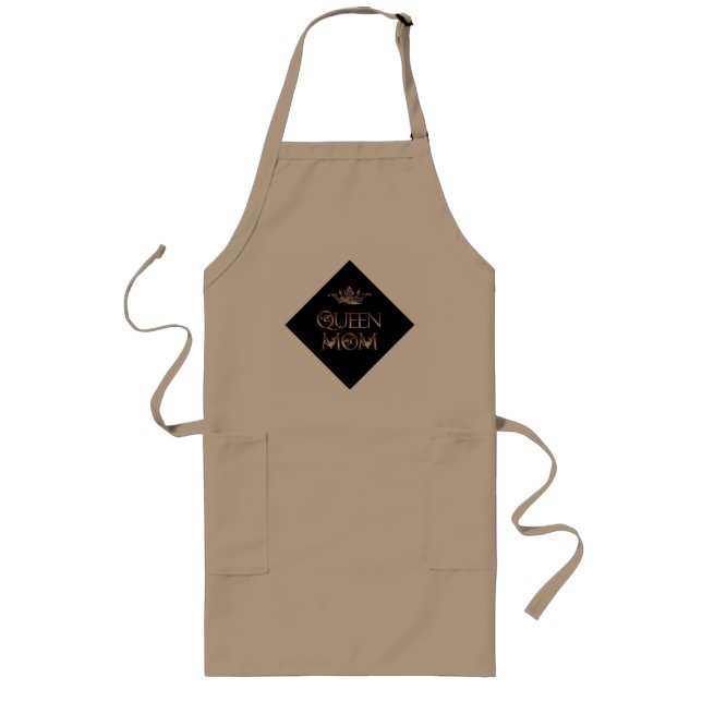 Tablier Long Queen Mom Apron (Devant)