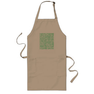 Tablier Long Recette binaire de sauce au jus