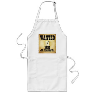 Tablier Long Recherché pour Texas Holdem BBQ Apron