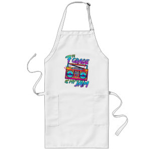Tablier Long Rétro 80s 7e année est mon truc retour à l'école