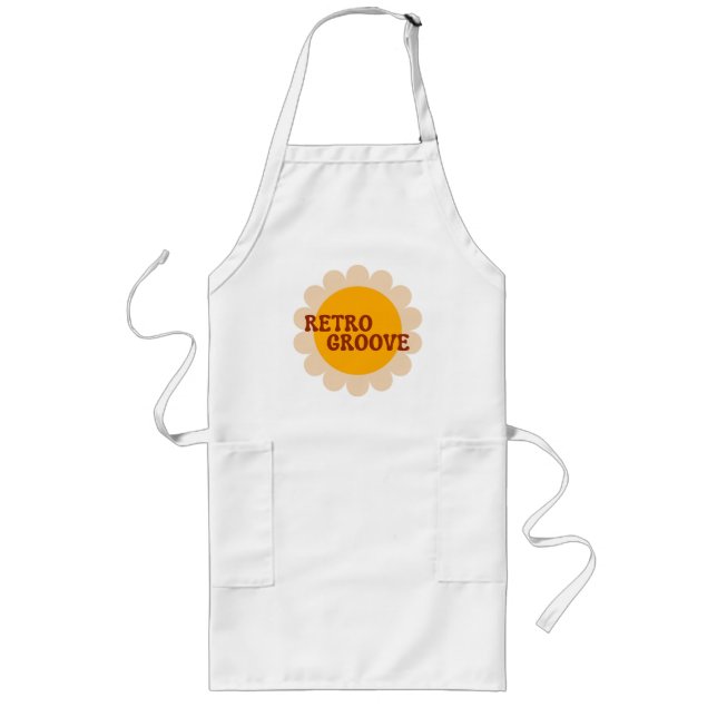 Tablier Long Retro Groove Long Apron (Devant)
