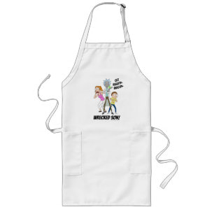 Tablier Long RICK AND MORTY™ Rick, Morty, and Summer