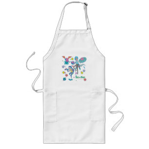 Tablier Long RICK ET MORTY™ Parmi les Motifs de cellules in