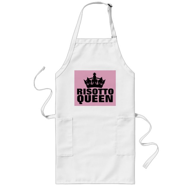TABLIER LONG RISOTTO QUEEN APRON (Devant)