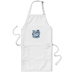 Tablier Long Roi de la cuisine