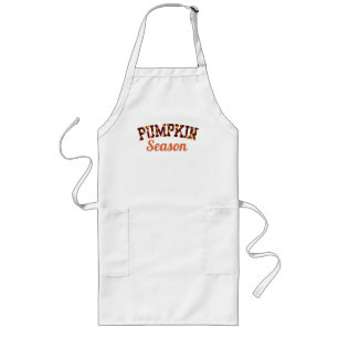 Tablier Long Saison des citrouilles automne Halloween
