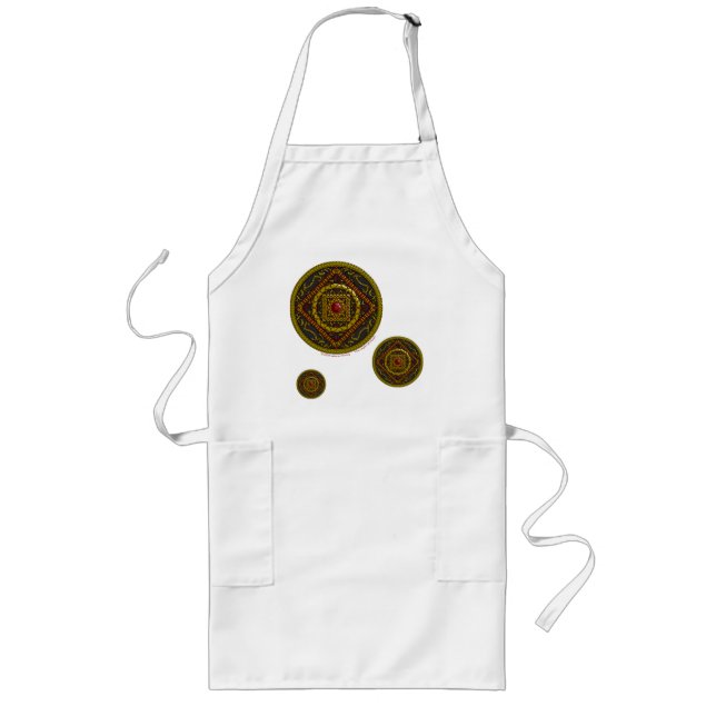 Tablier Long Scorpio Mandala Apron (Devant)