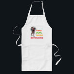 Tablier Long Sistersaurus Équipe de dinosaures sœurs appariées<br><div class="desc">Ce design amusant « Sistersaurus » est parfait pour les sœurs qui aiment les styles assortis et partager leur lien unique. Avec un dinosaure mignon et le message ludique « féroce, amusant, fabuleux », il capture l'énergie des groupes de sœurs et des meilleures amies qui se sentent comme une famille. Idéal pour les tenues...</div>