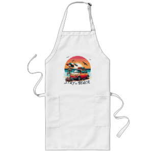Tablier Long Stay On Beach - Retro Vibes - Skeleton