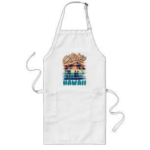Tablier Long Surf - Aloha Hawaï