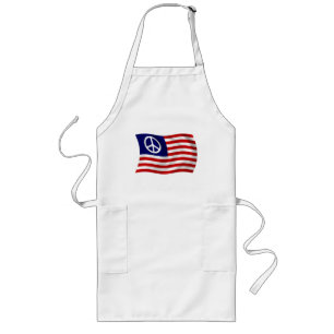 Tablier Long SYMBOLE DE LA PAIX DES ÉTATS-UNIS Apron