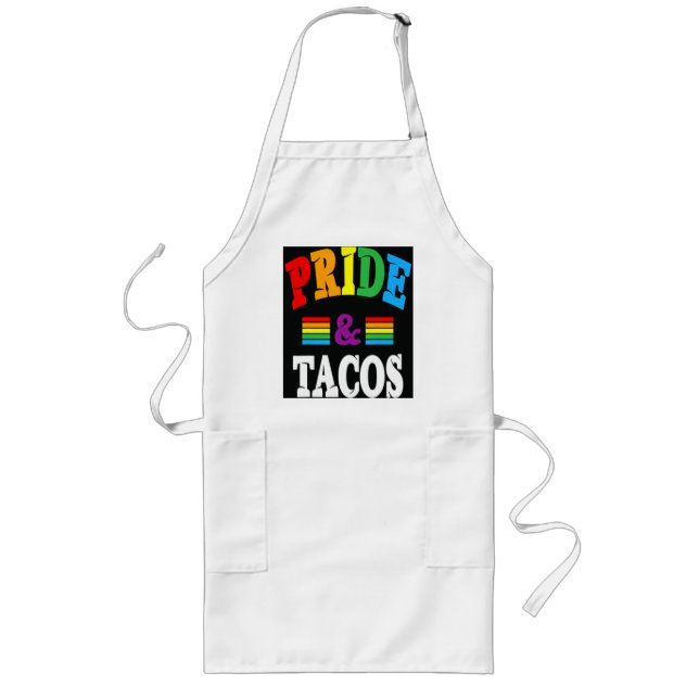 Tablier Long Tacos de la fierté LGBT (Devant)