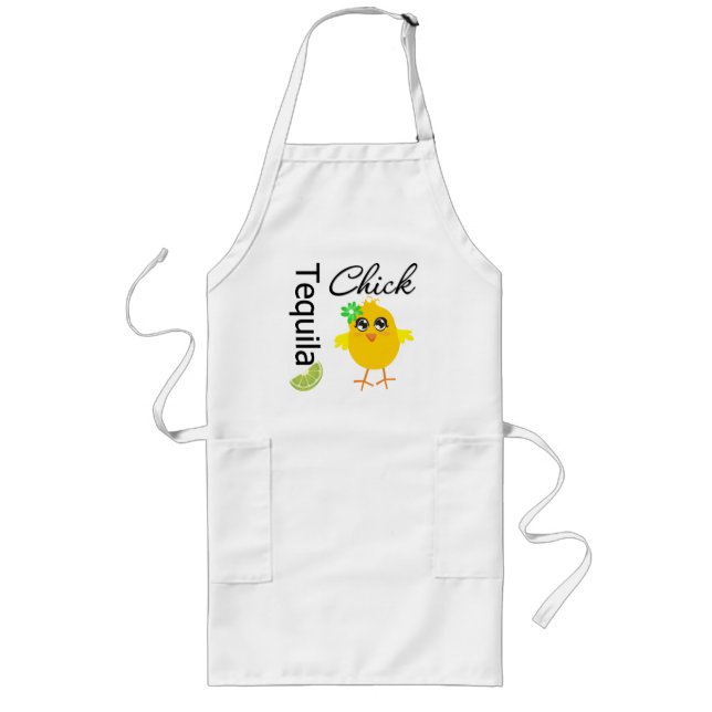 Tablier Long Tequila Chick (Devant)