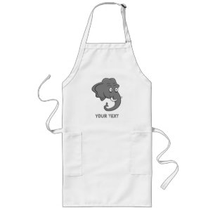 Tablier Long Tête d'éléphant