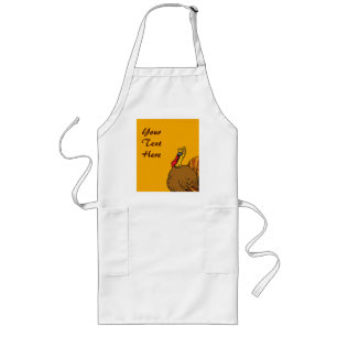 Tablier Long Thanksgiving Apron