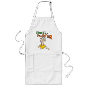 Tablier Long Tirez mon doigt