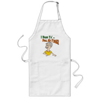 Tablier Long Tirez mon doigt